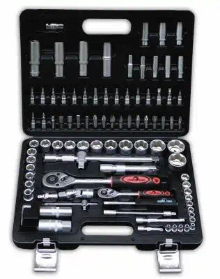 12094 — Набор инструментов сервис ключ (94 предм.) 12 граней СЕРВИС КЛЮЧ